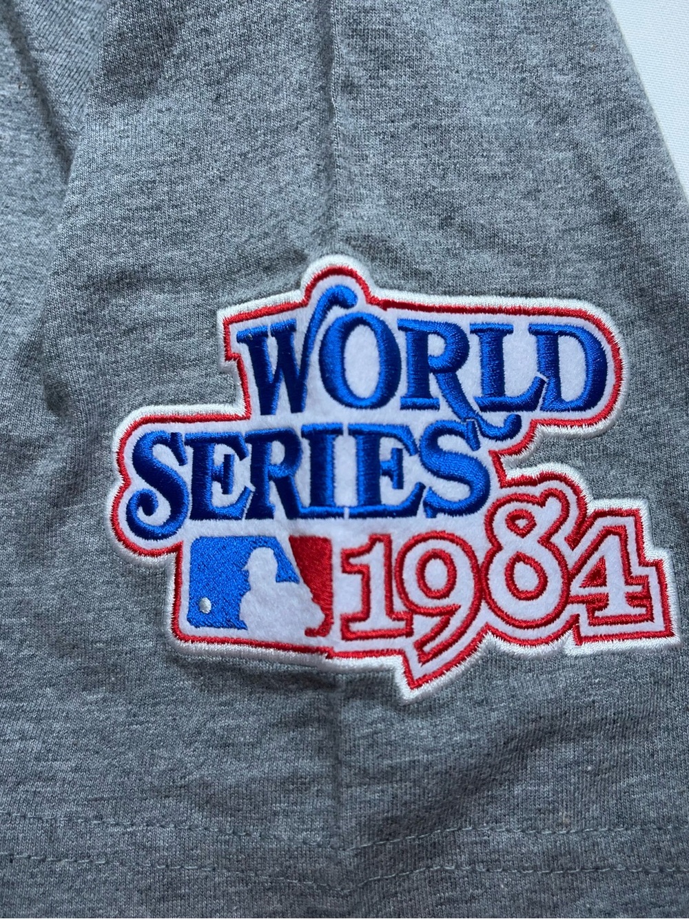 Mitchell & Ness Detroit Tigers 1984 World Series Champions T Shirt Mens Large - Picture 8 of 15
